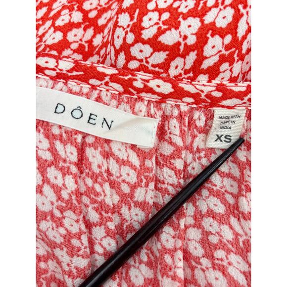 B51 DOEN Ortensia Midi Dress Dainty Floral XS Hillside Bloom Cottage Garden - Picture 10 of 12